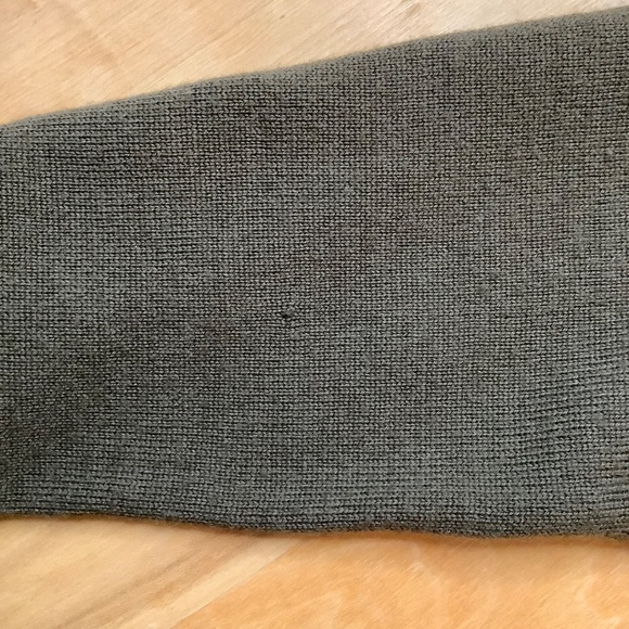J. CREW Olive Green Merino Wool Cardigan Sweater Size M - Picture 14 of 14